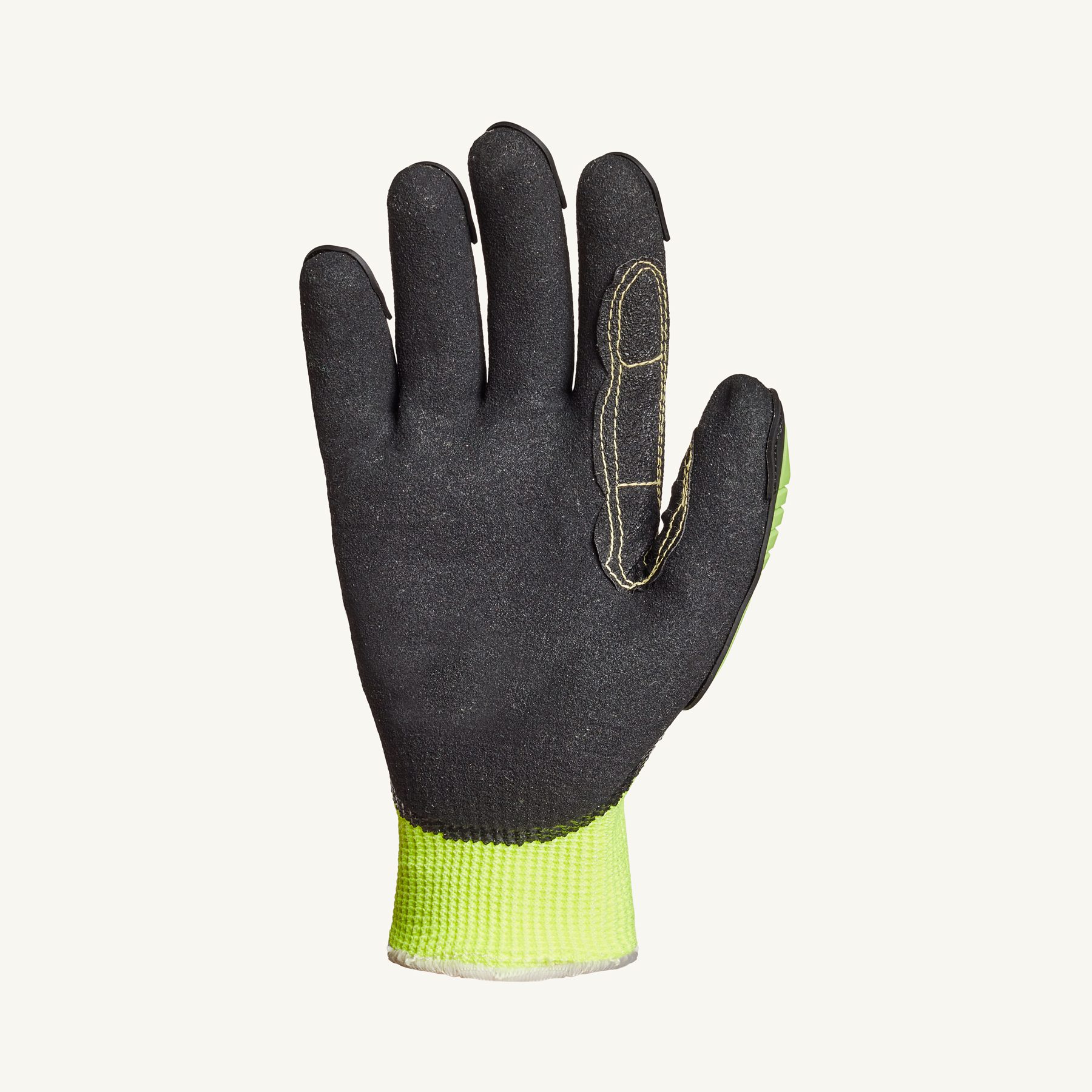 #SHVPNFBVB Superior Glove® TenActiv™ Cut-Resistant Anti-Impact Hi-Viz Gloves with Micropore Nitrile Palm Coating